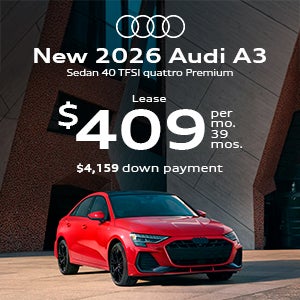 2026 Audi A3 Sedan 40 TFSI quattro Premium